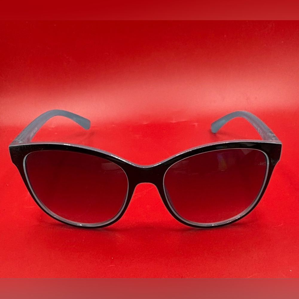 Anne Klein Black and Blue Sunglasses